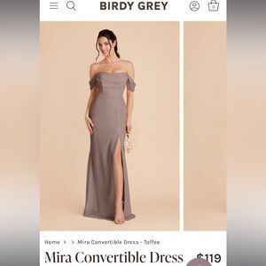 Birdy Grey Bridesmaids Dress - Chiffon Toffee